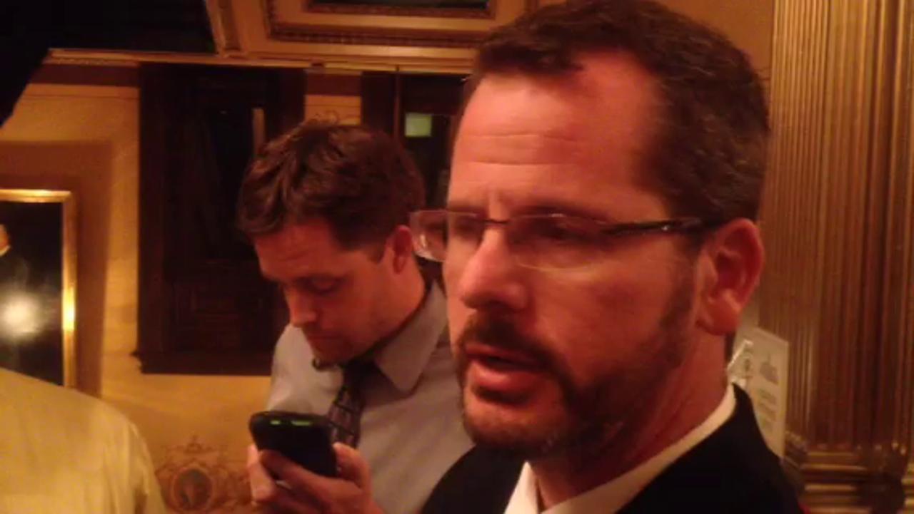 Todd Courser speaks after resignation