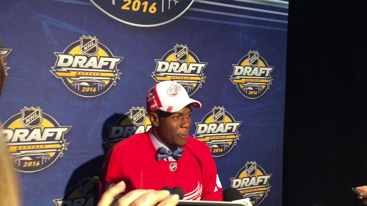 Red Wings draft pick Givani Smith